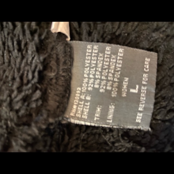 New Balance Fleece Zip Up Jacket-Black - Picture 4 of 6